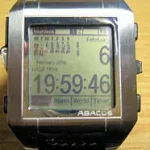 Reloj PDA con Palm OS Fossil Abacus AU5005