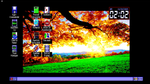 SymbOS desktop
